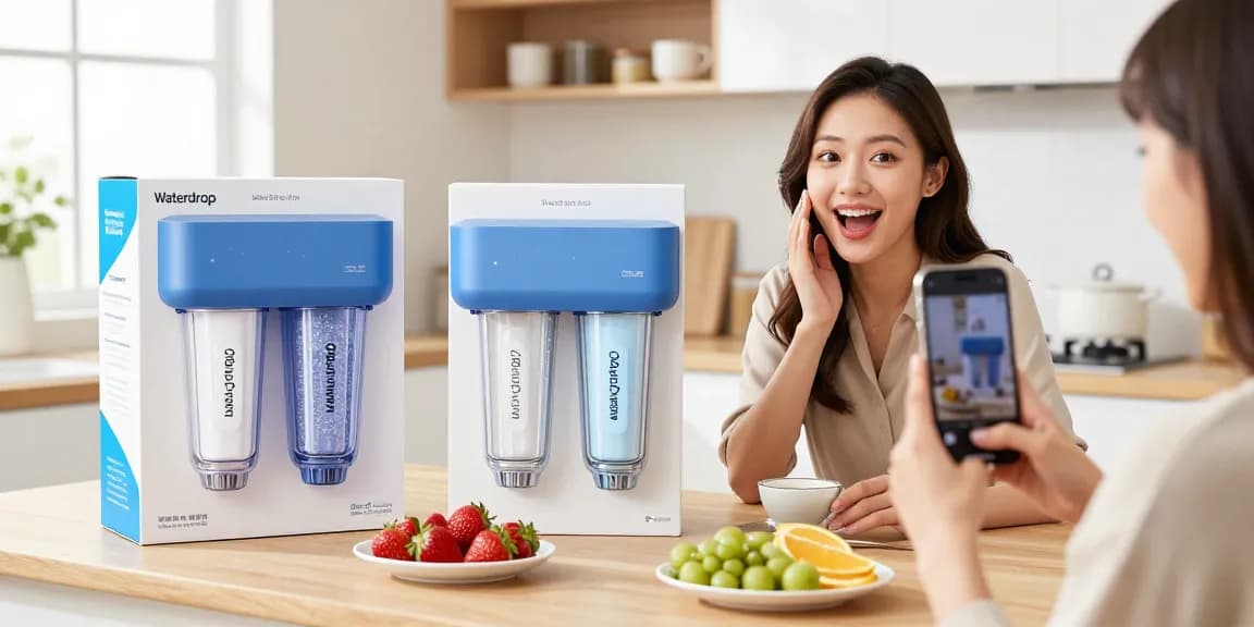 "Waterdrop 3-Stage Whole House Water Filter System review, best deals in e-commerce."