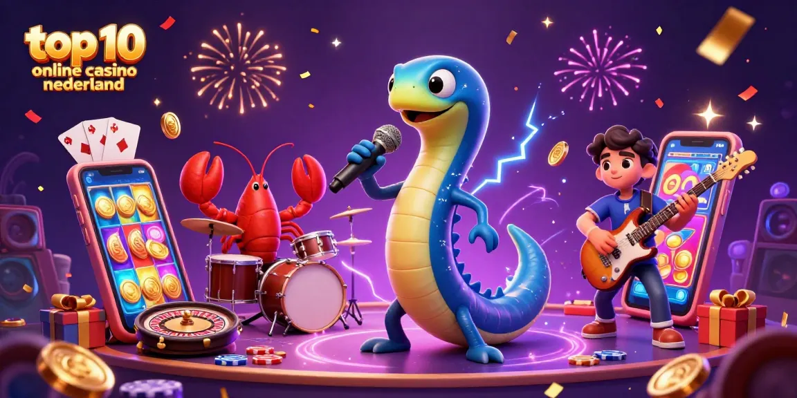 Join the excitement in the top 10 online casino nederland with vibrant games and fun characters.