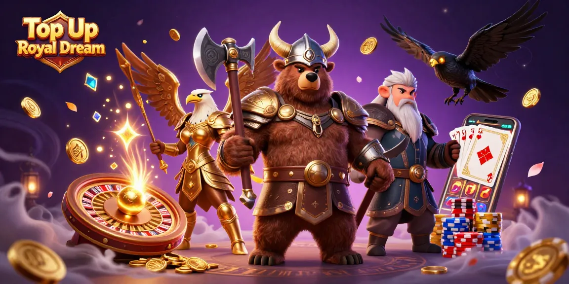 Isi ulang permainan Top Up Royal Dream dengan aman dan cepat melalui platform terpercaya.