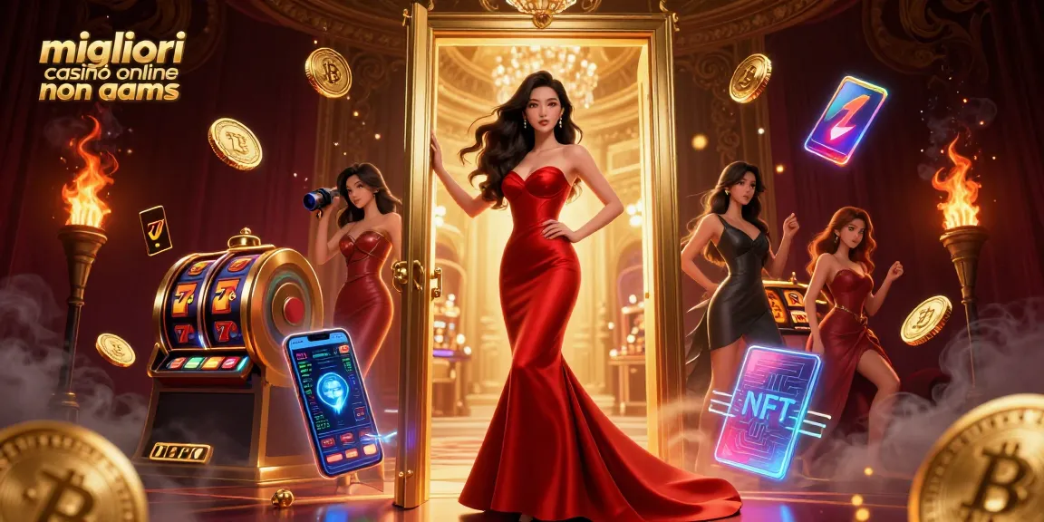 Vivi l'emozione nei migliori casinò online non AAMS con slot vivaci e elementi crypto in un ambiente lussuoso.