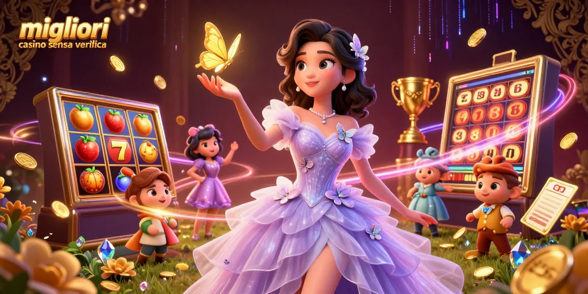 Vivi la migliore azione di gioco nei migliori casino senza verifica con personaggi vivaci ed elementi emozionanti.