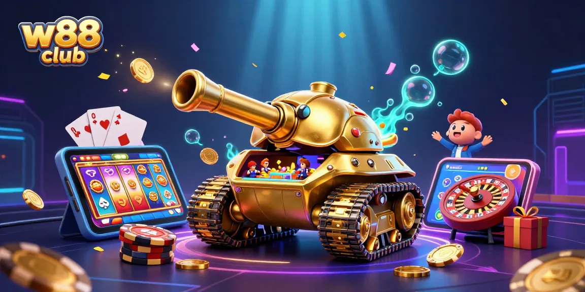 Trải nghiệm cá cược tại w88 club với nhiều trò chơi hấp dẫn và thưởng lớn.