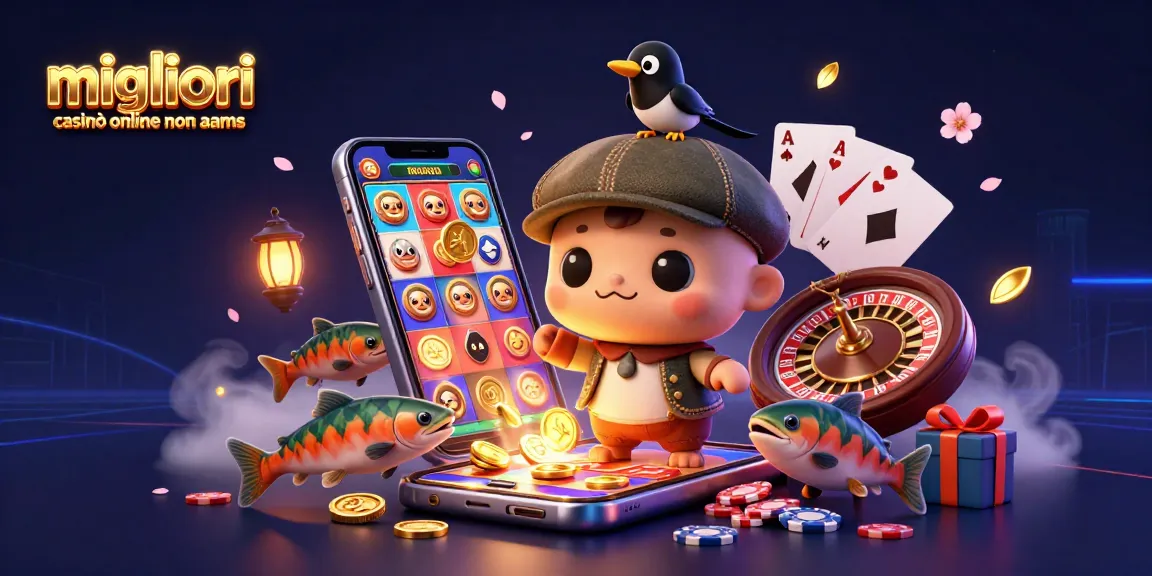 Gioca e vinci ai migliori casinò online non AAMS con elementi di gioco vivaci.
