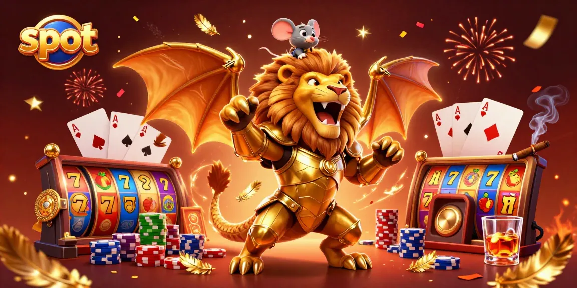 Spin exciting slot reels featuring vibrant symbols while celebrating big wins in this dynamic casino scene.