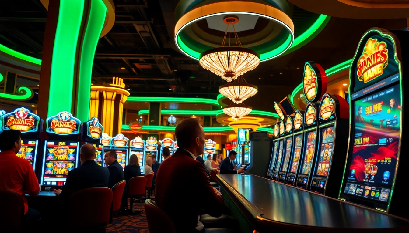 Menangkan dengan bbni4d di kasino yang penuh semangat dan slot mesin menyala.