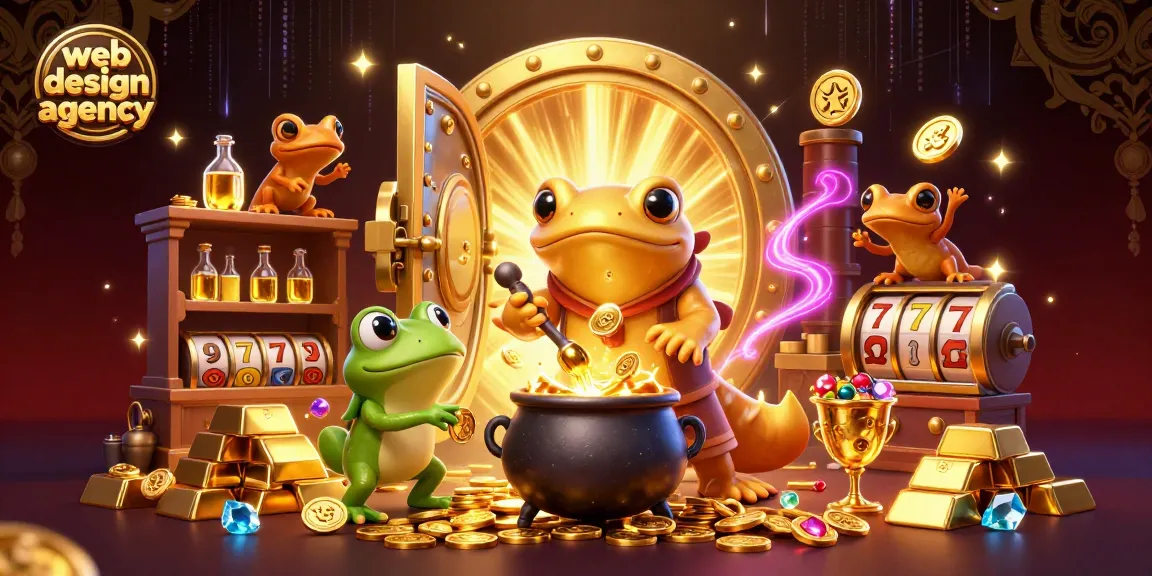 Engage with a web design agency for high-converting casino websites filled with golden treasures and stunning animations.