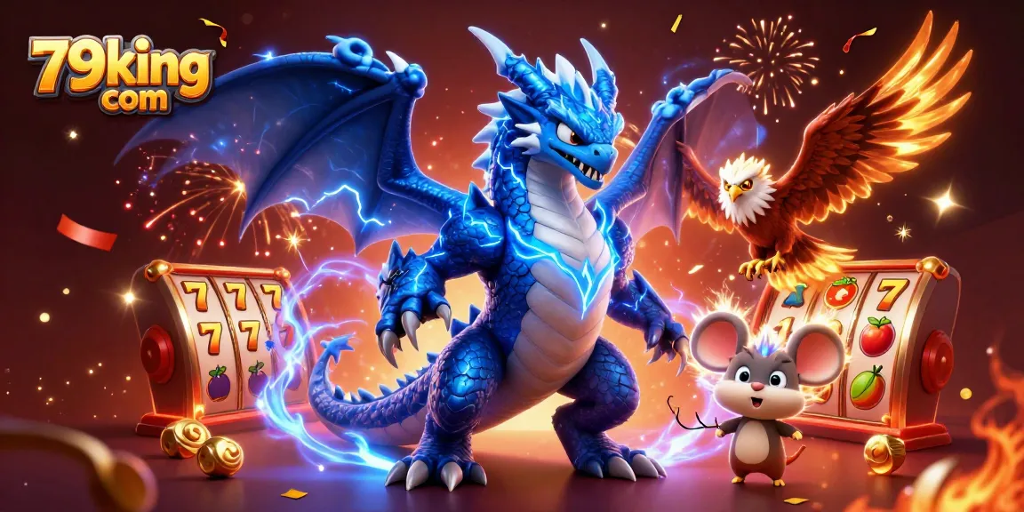 Experience thrilling gameplay with 79king com as vibrant characters engage in a dynamic casino scene.