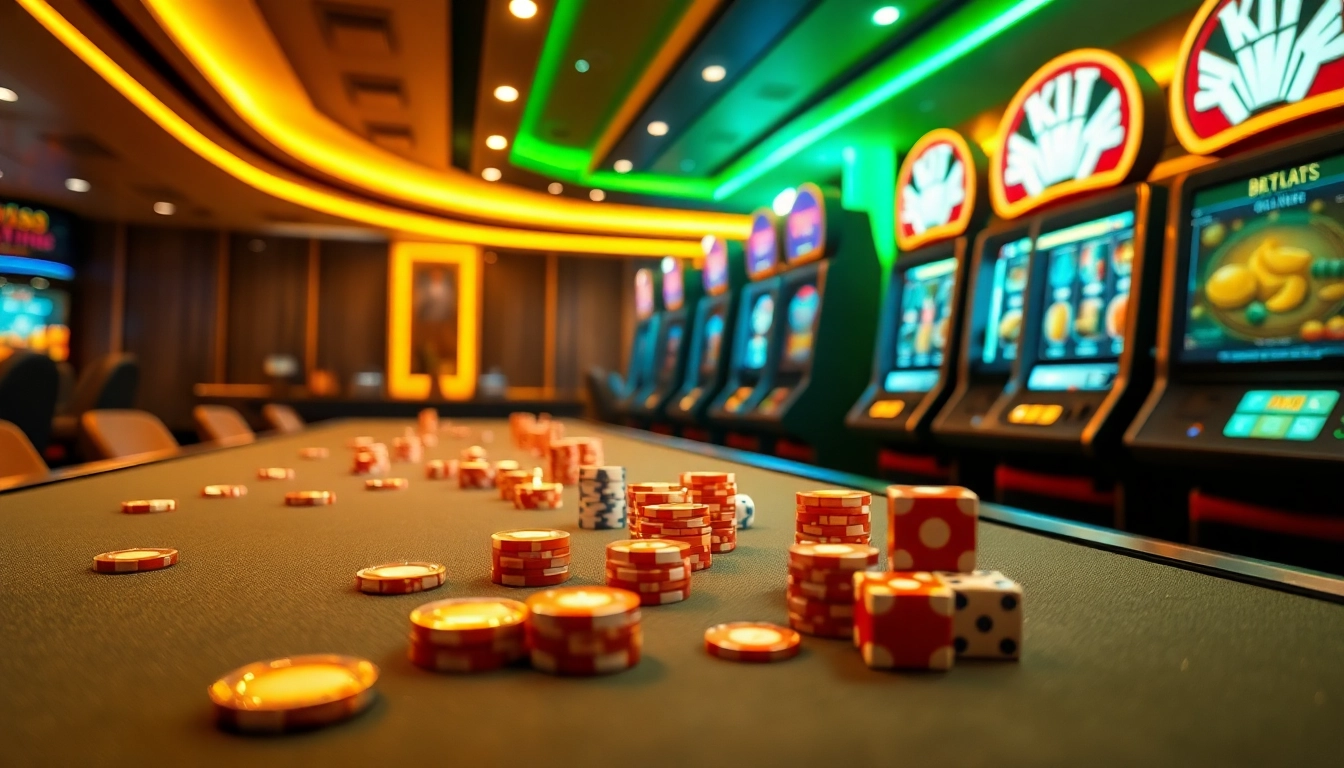 Experience thrilling gameplay at pen4d alternatif with vibrant casino visuals and exciting slot machines.