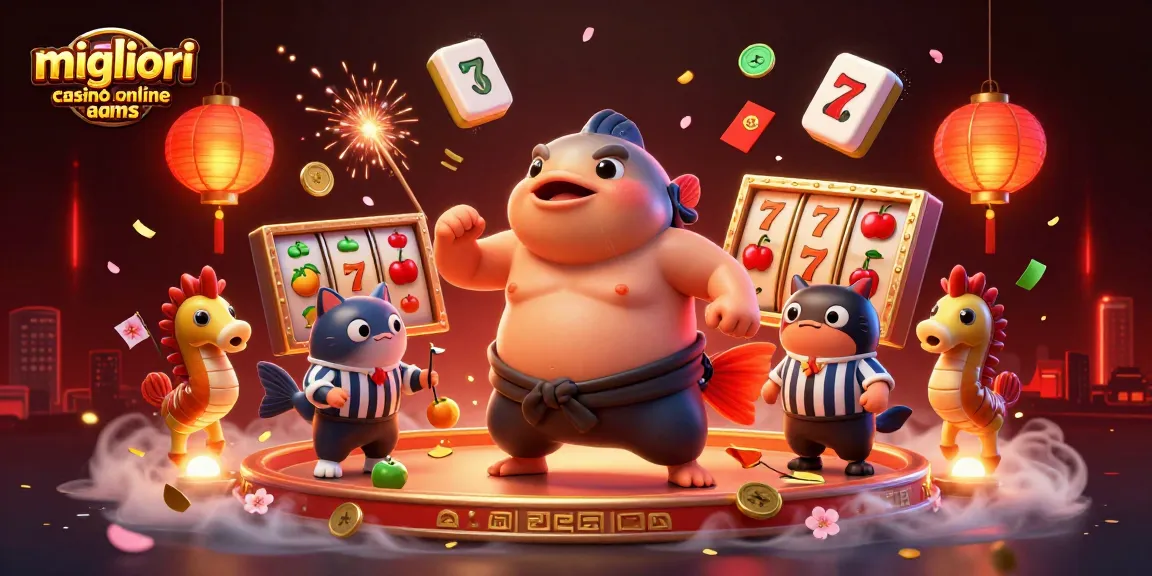 Coinvolgi i migliori casinò online non AAMS attraverso una vivace scena di gioco subacquea con personaggi colorati ed elementi di slot.
