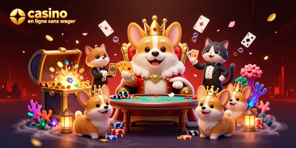 Jouez au casino en ligne sans wager avec des bonus attrayants et des gains immédiats !