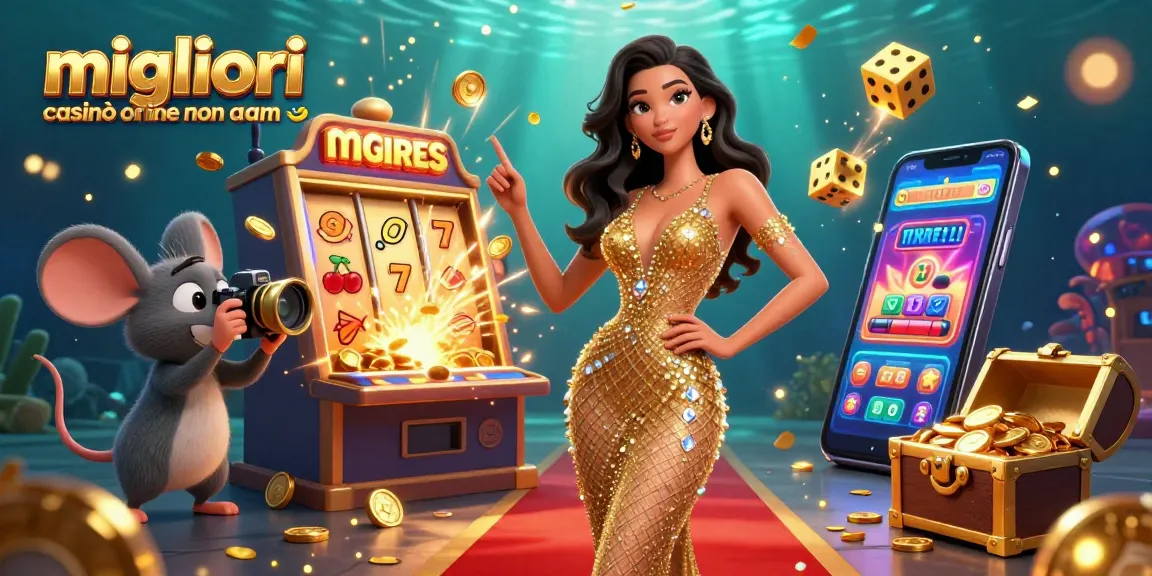 Vivi l'emozione nei migliori casinò online non AAMS con slot machine jackpot, tesori dorati e giochi da casinò vivaci.